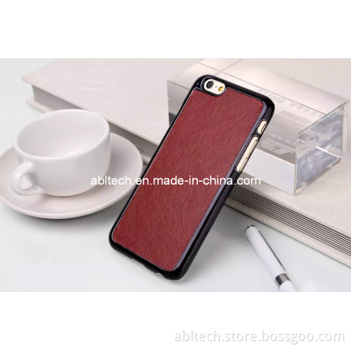 Vintage Pattern Leather Case for iPhone 6 Crazy Horse PU Leather Hard Cover